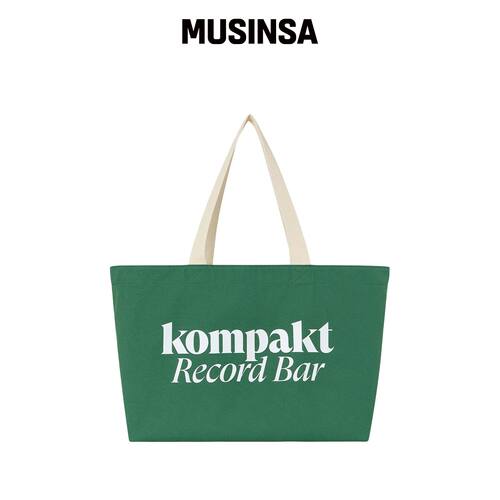 KOMPAKT RECORD BAR KRB Light Canvas Tote Bag韩国官网直邮进口