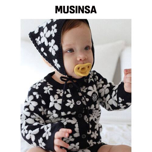 THE LOHA [BABY]BLAHSOME 3件套黑色 MUSINSA韩国官网直邮进口