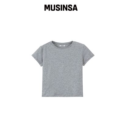 LOTSYOU 基础色调T恤 混色灰 MUSINSA韩国官网直邮进口