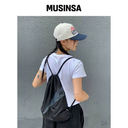BP2 DISORDER BPT 小标志健身袋 黑色 MUSINSA韩国直邮官方正品