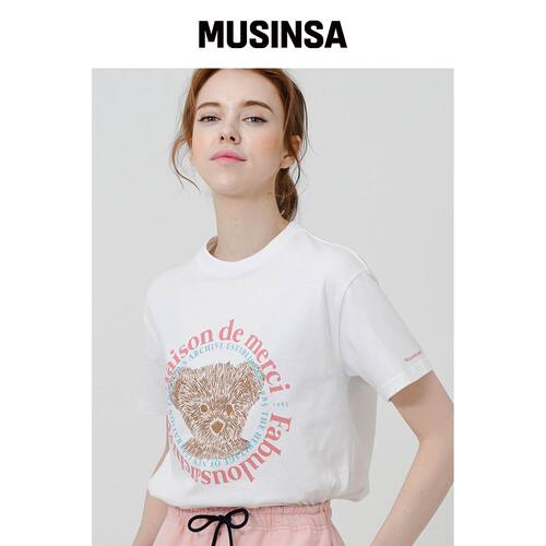 LA MAISON STUDIO WOMEN'S BEAR FRIENDS 短款上韩国官网直邮进口
