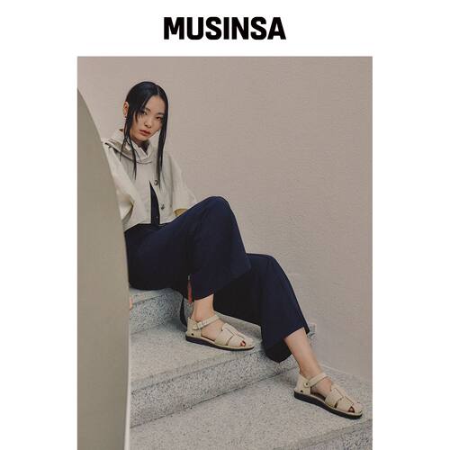 JERUSALEM SANDALS 1070N GEMMA-WHITE NUBUCK (韩国官网直邮进口