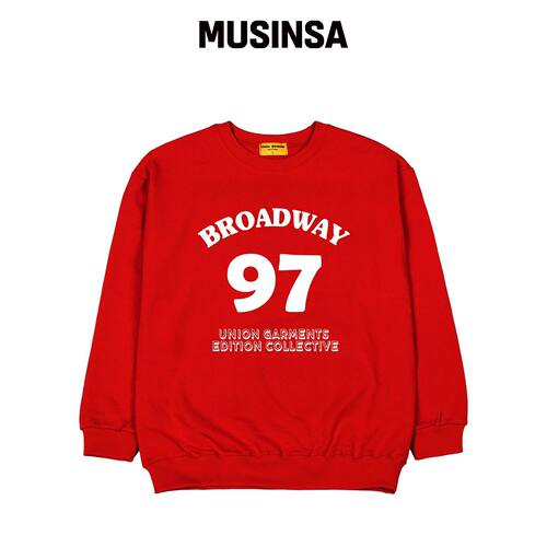UNION GARMENTS 97 BROADWAY 毛圈布宽松版型运 韩国官网直邮进口