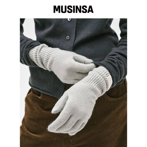 YURT CASHMERE BLENDED GLOVES_5color韩国官网直邮进口MUSINSA