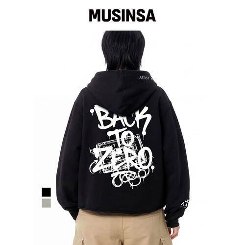 ARTISTWEAR [ATW] BACK TO ZERO 休闲连帽卫衣 -韩国官网直邮进口