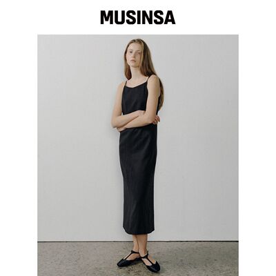 OCTETTE ERIN 长袖无袖连衣裙_双色 MUSINSA韩国官网直邮进口