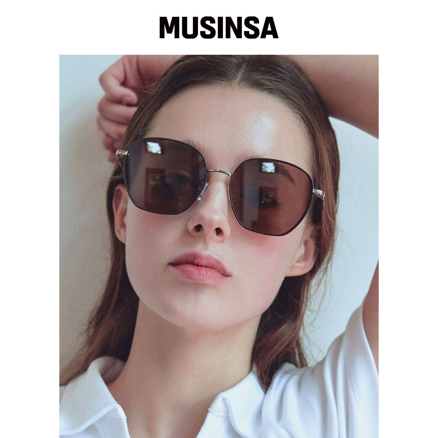 RECLOW 眼镜黑色太阳镜墨镜韩版简约 MUSINSA韩国直邮官方正品