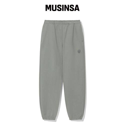 BEENTRILL 滴水休闲裤（泥膜灰） MUSINSA韩国官网直邮进口