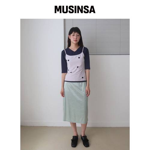 MA JOURNEE HOLE DETAIL SLEEVELESS_LAVENDER韩国官网直邮进口
