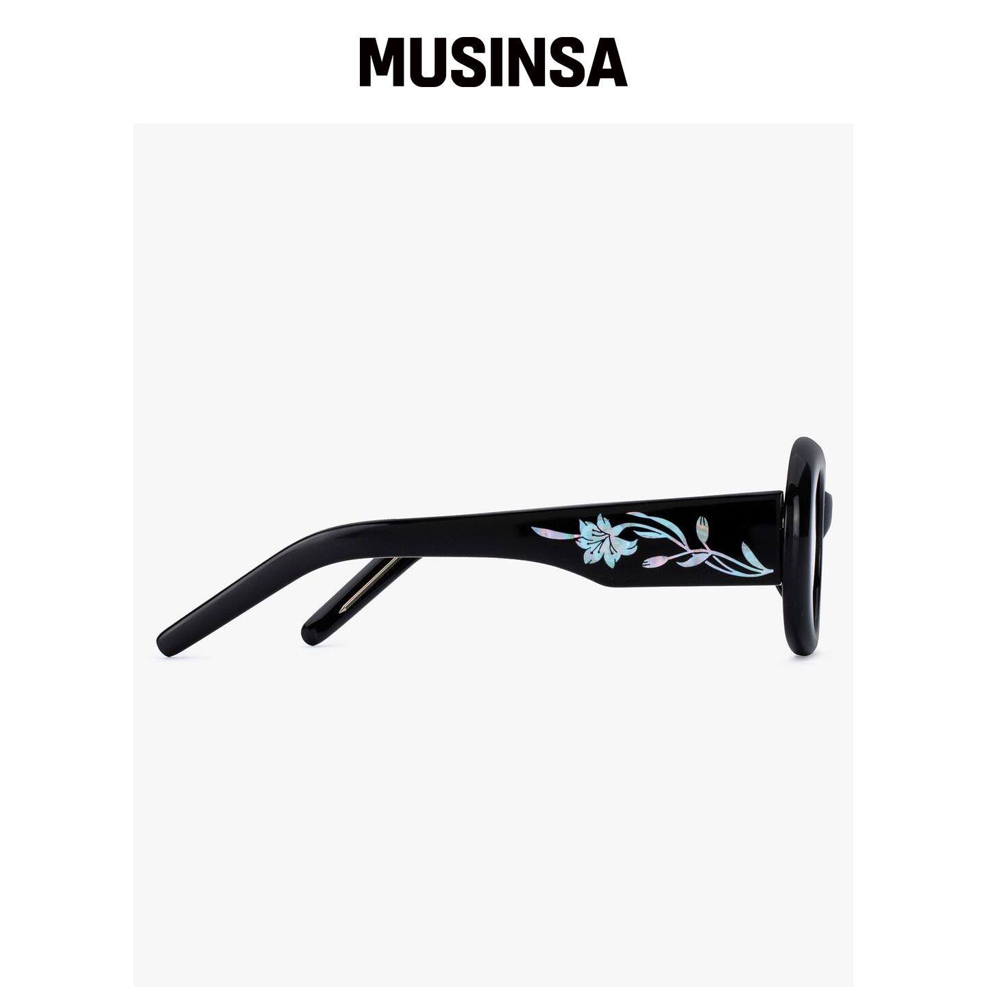 RECLOW 眼镜黑色贝壳太阳镜墨镜时尚 MUSINSA韩国直邮官方正品