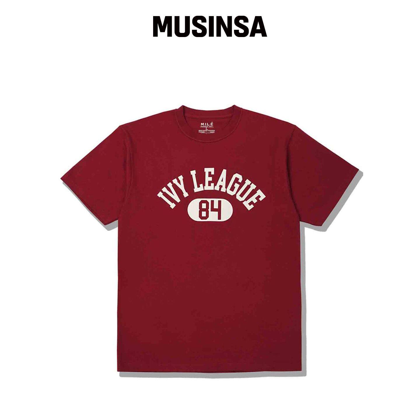 THEMILE 常春藤服饰 卫衣 [酒红色] MUSINSA韩国直邮官方正品