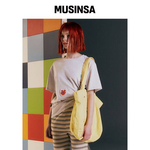 THEMUSEUMVISITOR FASHION LOVERS 孔眼单肩包（韩国官网直邮进口