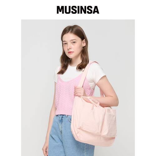 ROIDESROIS EXACTLY 两口袋夏季肩包 (PINK) MUS韩国官网直邮进口