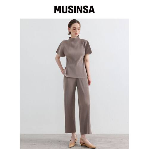 PLEATSMOOD ESSENTIALS 抓绒热裤子 MUSINSA韩国官网直邮进口