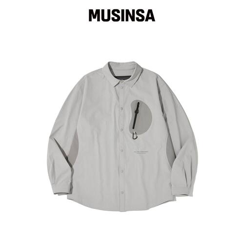 WELTER EXPERIMENT HEART POCKET SHIRT JACKET_韩国官网直邮进口