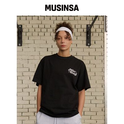 MFAV YEEZY Mun.s 易玩短袖黑色 MUSINSA韩国官网直邮进口