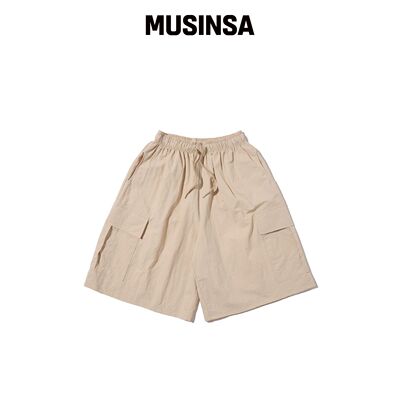 CARGOBROS 尼龙 cargo 短裤 (米色) MUSINSA韩国直邮官方正品
