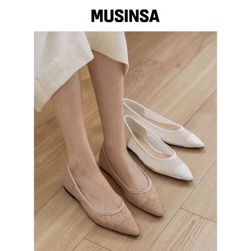 SAPPUN STELLA 网眼平底鞋 (1cm) MUSINSA韩国直邮官方正品
