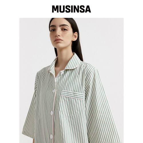 JO'S LOUNGE 天堂 3/4袖休闲衬衫 MUSINSA韩国直邮官方正品