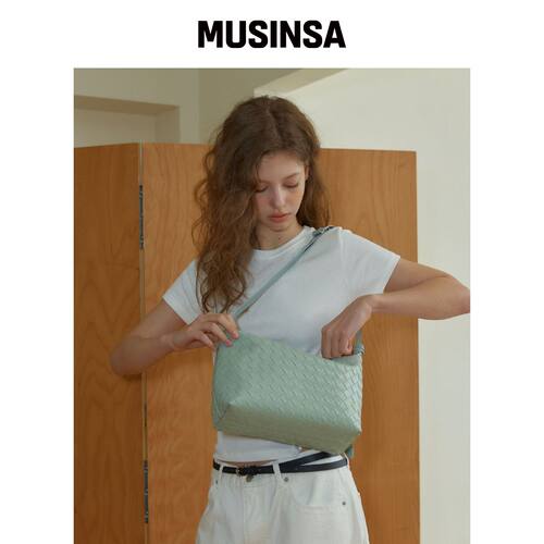 ANOETIC ANC WEAVING MESH MINI BAG_7COLOR MUS韩国官网直邮进口