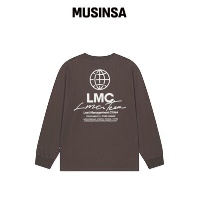 LMC SIGNATURE COMBO 长袖T恤 棕色 MUSINSA韩国官网直邮进口