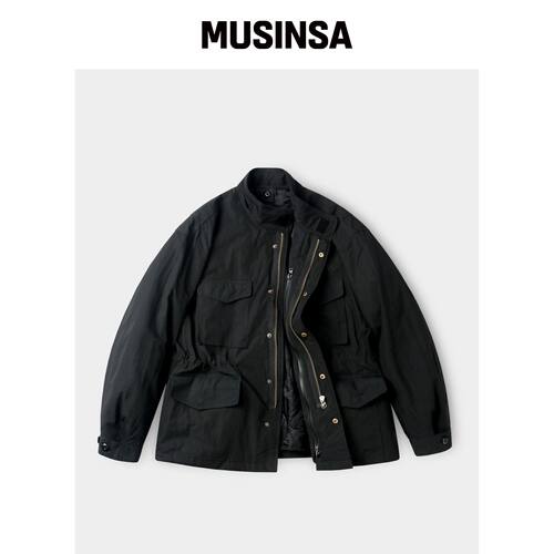 INDUST M65 原版野战夹克_黑色 MUSINSA韩国官网直邮进口