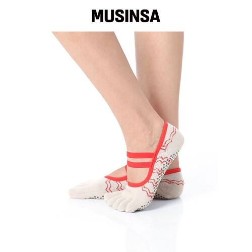 THUMBTOE Zigzag 普拉提防滑袜 MUSINSA韩国官网直邮进口