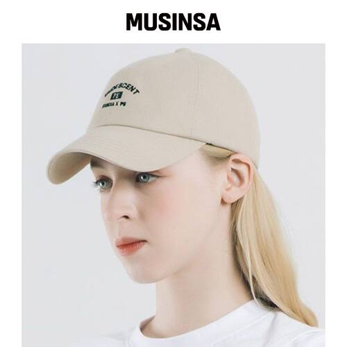 PEEPS eunoia 球帽（米色） MUSINSA韩国官网直邮进口
