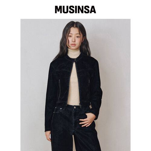 DECET WOMEN 漂白复古水洗卫衣 MUSINSA韩国官网直邮进口