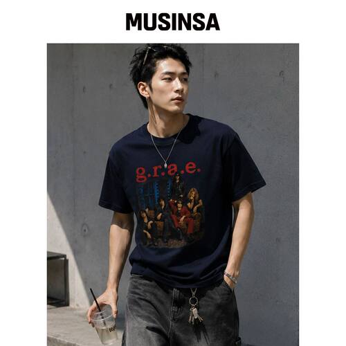 GRAVER ORDINARY [ODNR UNISEX]5 Guys 短袖T恤_韩国官网直邮进口