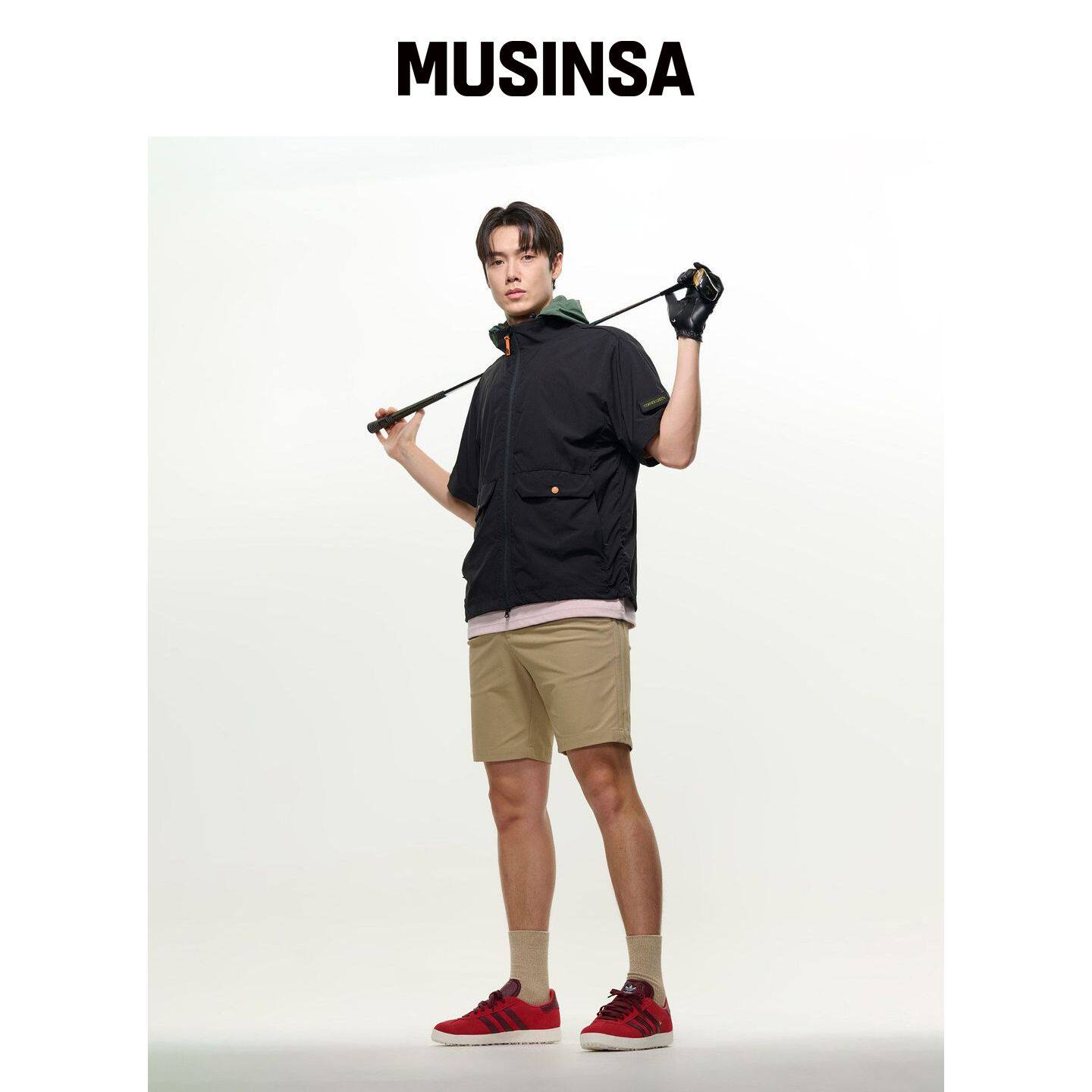 CORNER GREEN 秋风衣黑色男百搭潮流时尚MUSINSA韩国官网直邮进口