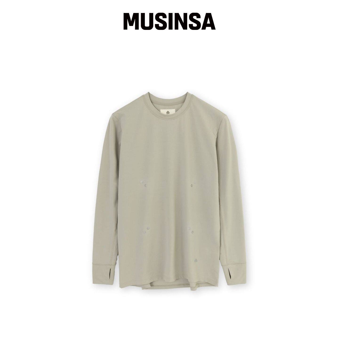 BROWNYARD BALANCE Aero 长袖,石色 MUSINSA韩国官网直邮进口