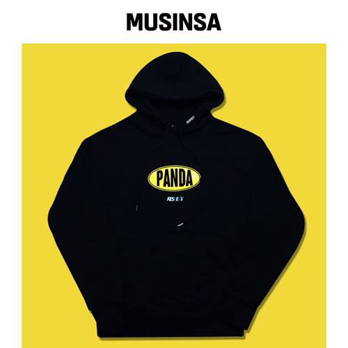 RESPECT PANDA LOGO RESPECT hoodT恤 MUSINSA韩国官网直邮进口