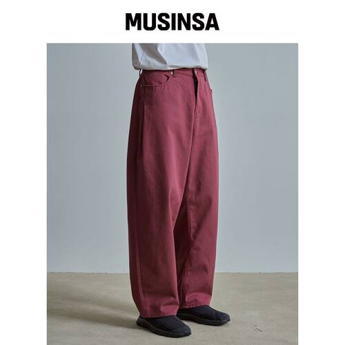 BALLUTE VENICE SIDE TUCK DENIM PANTS (NON FA韩国官网直邮进口