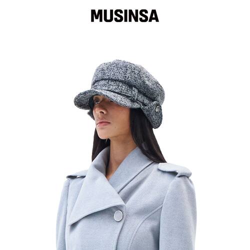 HILLDA Heritage 报童帽 [炭灰色] MUSINSA韩国官网直邮进口