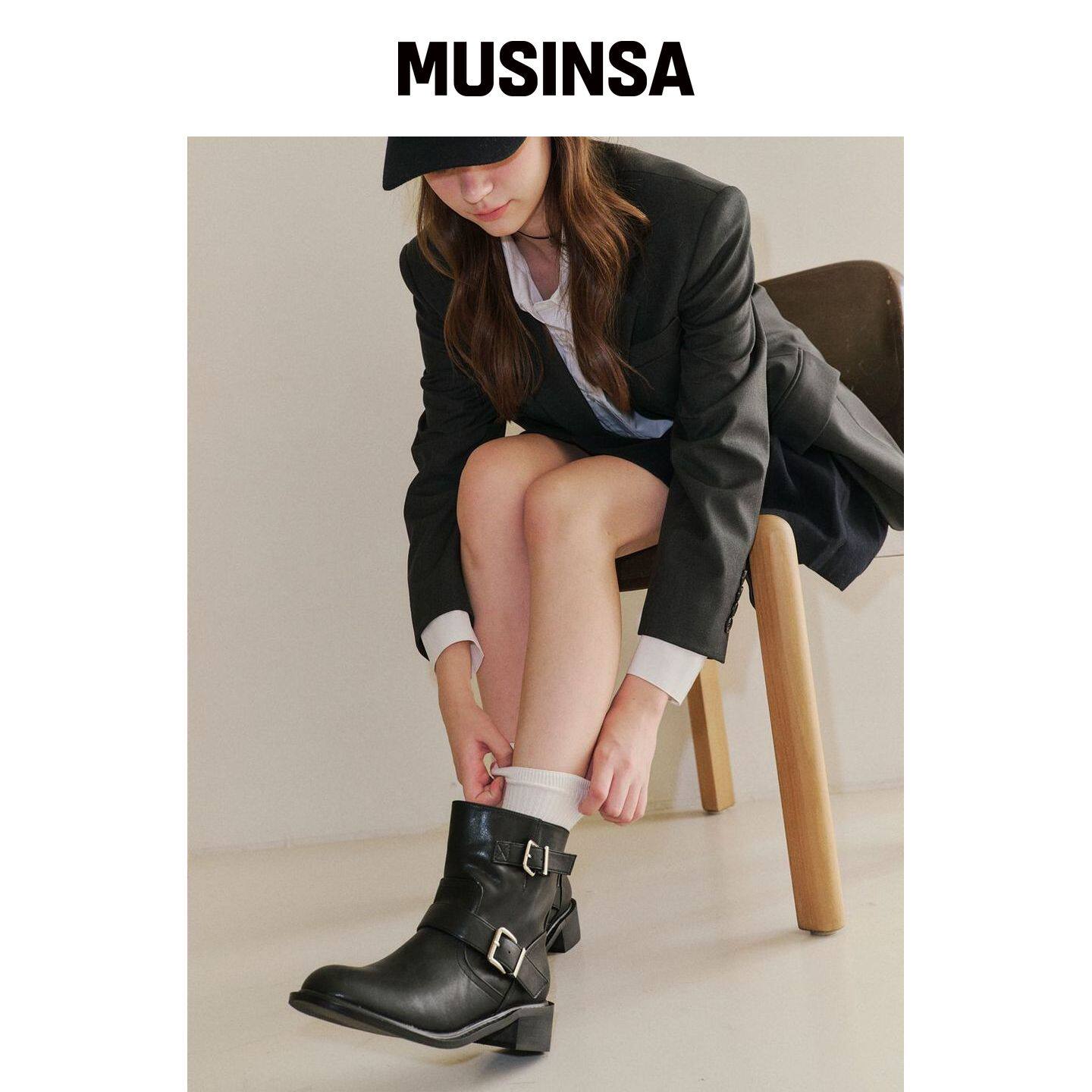 APTO SIENA 机车靴子 AFFA002 MUSINSA韩国官网直邮进口