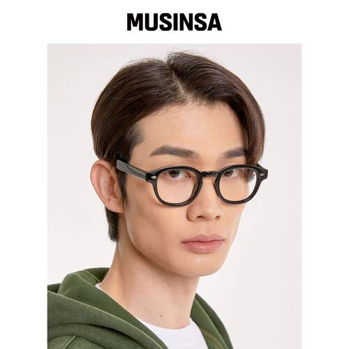 SBKA 蓝光板材框眼镜百搭韩版简约 MUSINSA韩国官网直邮进口