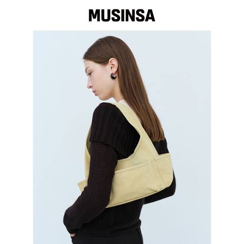 OVHEE 小马肩包 Poni Shoulder Bag_黄色 MUSINS韩国官网直邮进口