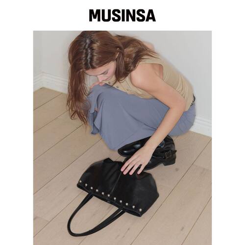 OTIE 오尔比特包 [黑色] MUSINSA韩国官网直邮进口