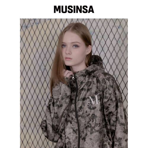 MUCENT CAMO 相机真实树木风衣 MUSINSA韩国官网直邮进口
