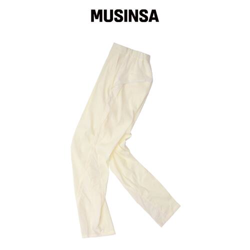 OJOS 网眼分体尼龙裤 / 象牙色 MUSINSA韩国直邮官方正品