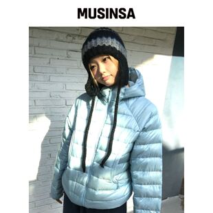 VIDEO JOCKEY 维基轻量羽绒外套 [天蓝色] MUSIN韩国官网直邮进口
