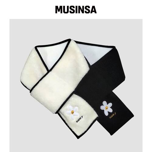 RESPECT SUNNY 抓绒围巾 MUSINSA韩国直邮官方正品