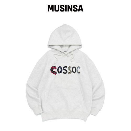 COSO CC 字母连帽T恤（打火机灰）韩国官网直邮进口MUSINSA