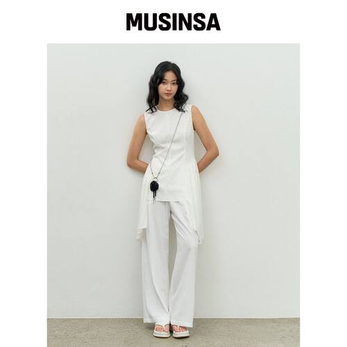 MAKE A TOAST 磨砂低腰口袋热裤子 白色 MBESPA0韩国官网直邮进口
