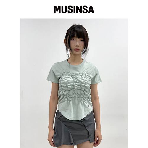 FLAREUP Cloud T恤 (FL-163_Mint) MUSINSA韩国官网直邮进口