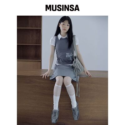 MISEKI SEOUL [MISEKI SEOUL X KHIHO] 叠层褶皱韩国官网直邮进口
