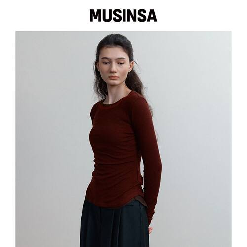 PUBLICKA X BLAIR TOP 红色 MUSINSA韩国官网直邮进口