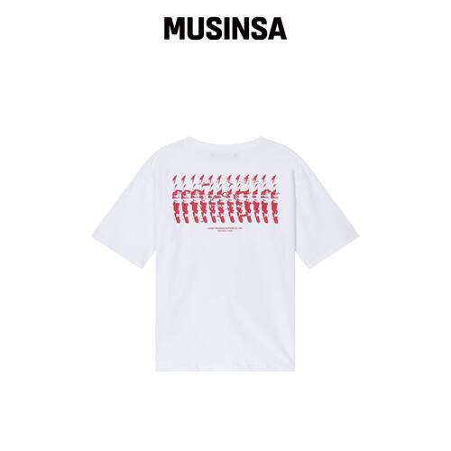 AGEOFPARAMOUNT MUSE T恤 公用 (WHITE) MUSINSA韩国官网直邮进口