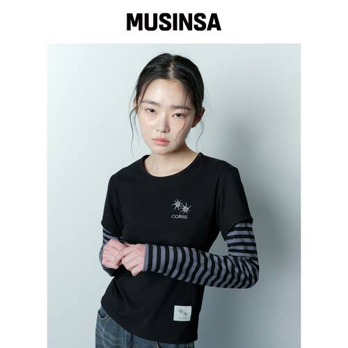 COIRIS Selling Set Up 层叠条纹长袖T恤 MUSINS韩国官网直邮进口